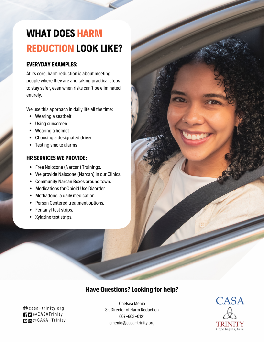 Reducing The Risk Campaign Prevention Podcast & Campaigns - CASA-Trinity